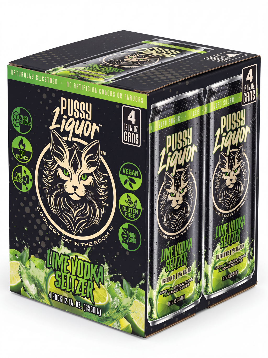 Lime Vodka Seltzer