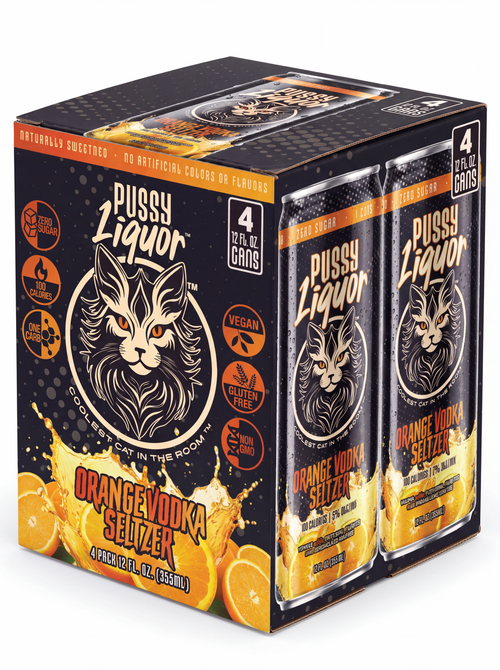 Orange Vodka Seltzer